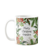 Frohe Weihnachten Oma Red Green Festival Holly