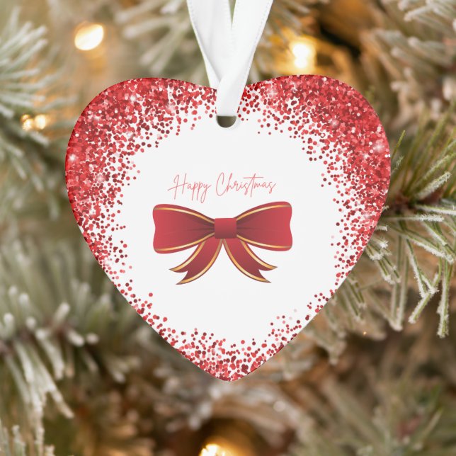 frohe Weihnachten Ornament (Baum)