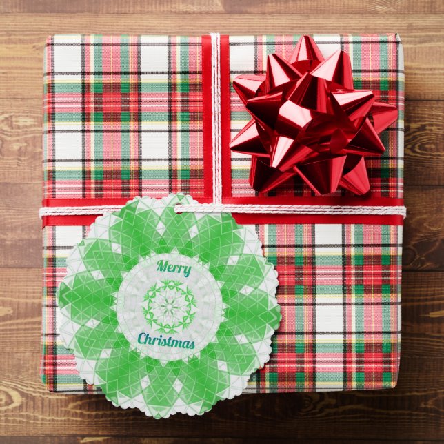 Frohe Weihnachten Ornament Karte (Insitu (Geschenk))