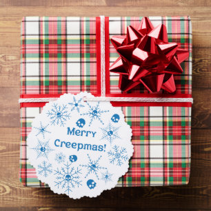 Frohe Weihnachten! Ornament Karte