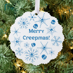 Frohe Weihnachten! Ornament Karte