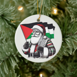 Frohe Weihnachten, Palästina: Nur für Einheit Orna Keramik Ornament