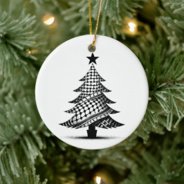 Frohe Weihnachten, Palästina: Nur für Einheit Orna Keramik Ornament