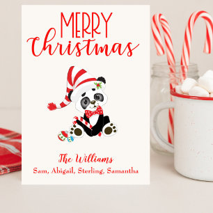 Frohe Weihnachten Panda