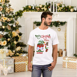 Frohe Weihnachten Papa Elf Men's Basic T - Shirt