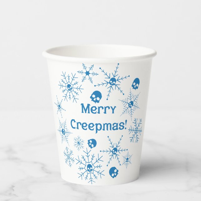 Frohe Weihnachten! Pappbecher (Vorderseite)