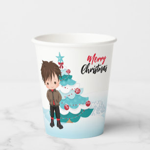 Frohe Weihnachten Pappbecher