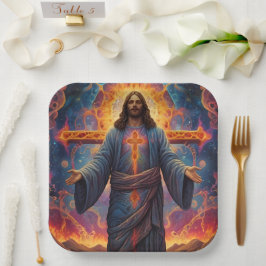 Frohe Weihnachten Pappteller