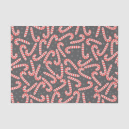 Frohe Weihnachten Peppermint Candy Canes Snowflake Seidenpapier