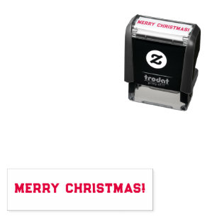 Frohe Weihnachten Permastempel