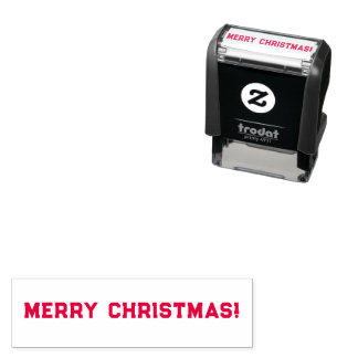 Frohe Weihnachten Permastempel