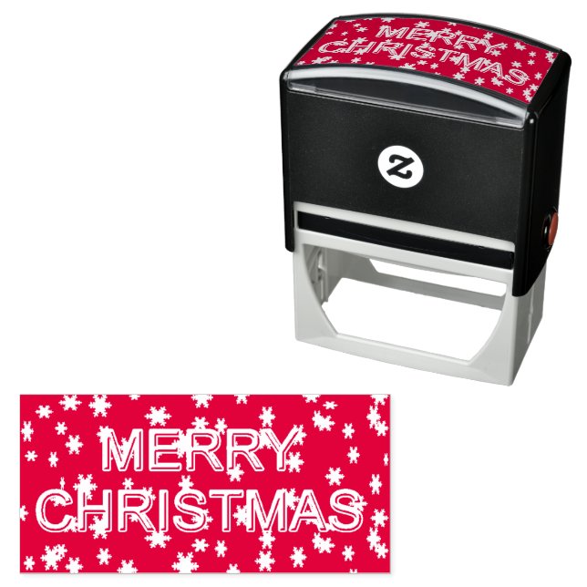Frohe Weihnachten Permastempel (Beispiel)