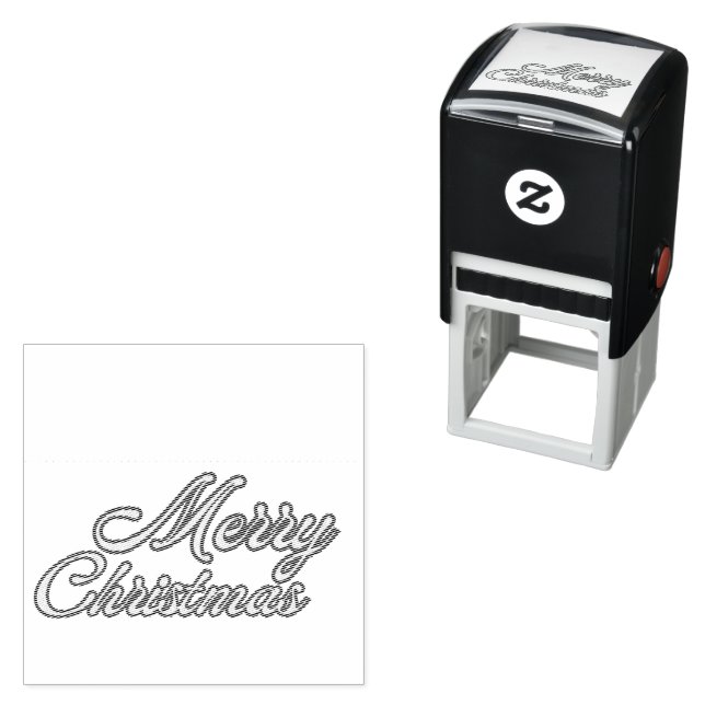 Frohe Weihnachten Permastempel (Beispiel)