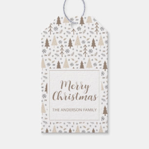 Frohe Weihnachten Personalisiert Geschenkanhänger