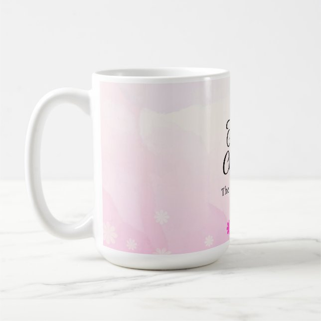 Frohe Weihnachten Personalisiert Kaffeetasse (Links)
