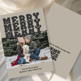 Frohe Weihnachten Personalisiert mit Ihrem Foto-Te