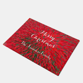 Frohe Weihnachten Personalisiert Name Door Mat Doo Fußmatte