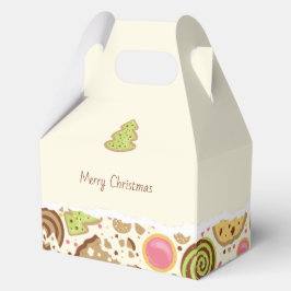 Frohe Weihnachten Personalisierte Kekse Geschenkschachtel
