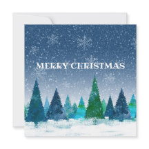 "Frohe Weihnachten" Personalisierte Postkarte