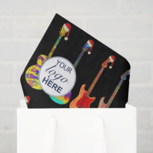 Frohe Weihnachten Personalisiertes Firmenlogo Gita Seidenpapier