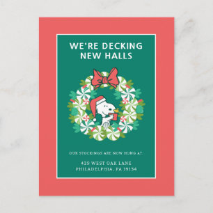 Frohe Weihnachten Pfefferminz-Weihnachtsgirlande