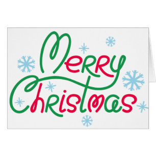 Frohe Weihnachten Pink White Snowflake