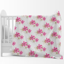 Frohe Weihnachten pinkfarbene Poinsettia und golde
