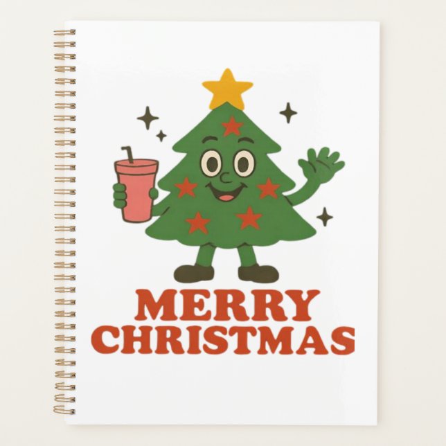 Frohe Weihnachten Planer (Vorderseite)
