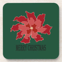 Frohe Weihnachten Poinsettia
