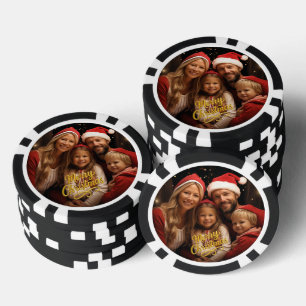 Frohe Weihnachten Pokerchips