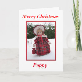 Frohe Weihnachten Poppy