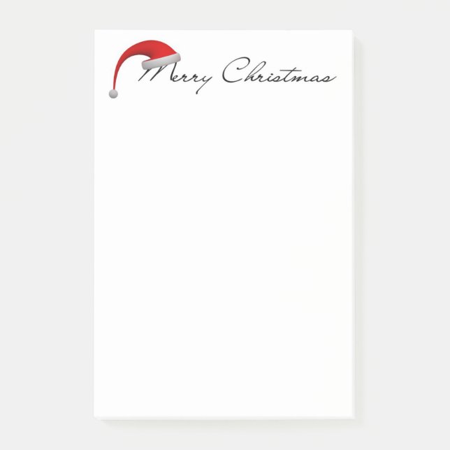 Frohe Weihnachten Post-it Klebezettel (Vorderseite)