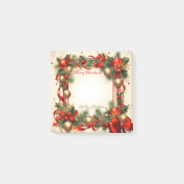 Frohe Weihnachten Post-it Klebezettel