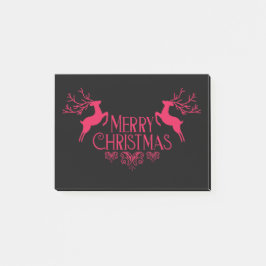 Frohe Weihnachten Post-it Klebezettel