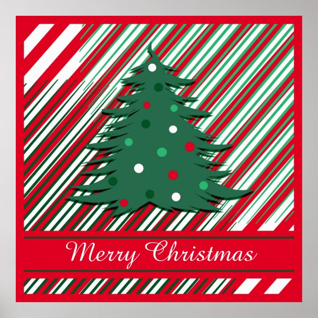 Frohe Weihnachten Poster (Vorne)