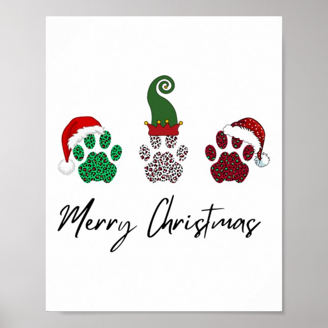 Frohe Weihnachten  Poster (Vorne)