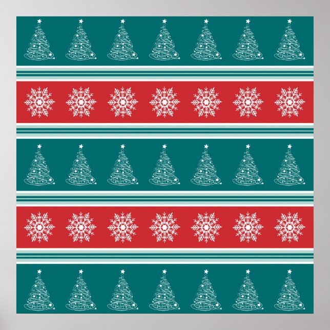 Frohe Weihnachten Poster (Vorne)