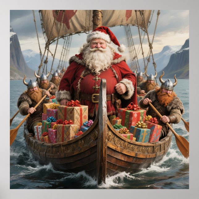 Frohe Weihnachten Poster (Vorne)