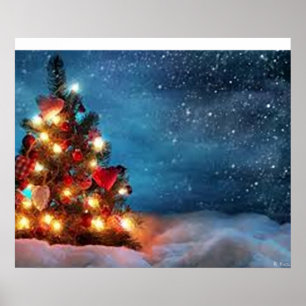 Frohe Weihnachten Poster