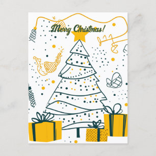 Frohe Weihnachten Postkarte