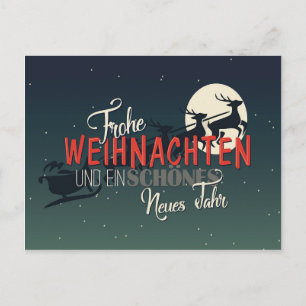Frohe Weihnachten Postkarte