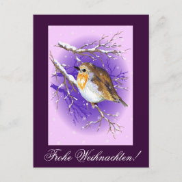 Frohe Weihnachten! Postkarte