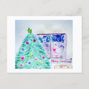 Frohe Weihnachten ! Postkarte