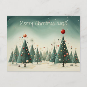 Frohe Weihnachten Postkarte
