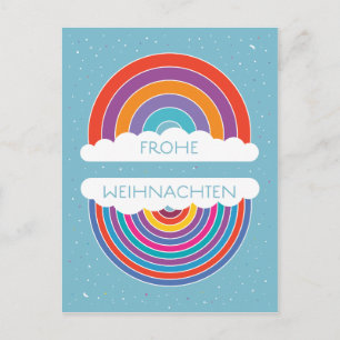 Frohe Weihnachten Postkarte