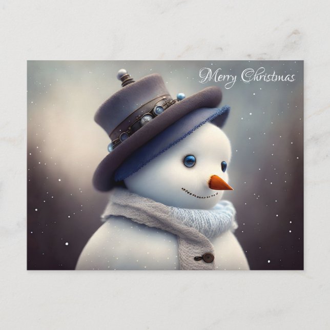 Frohe Weihnachten Postkarte (Vorderseite)