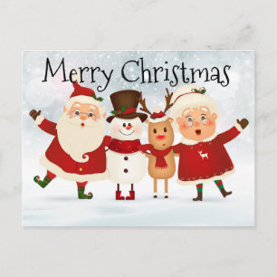 Frohe Weihnachten Postkarte