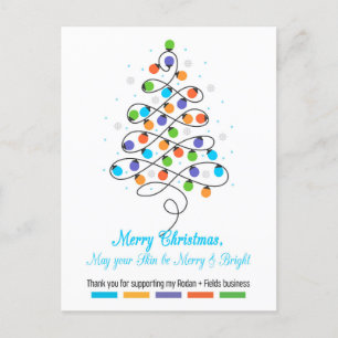 Frohe Weihnachten Postkarte für RandF Berater