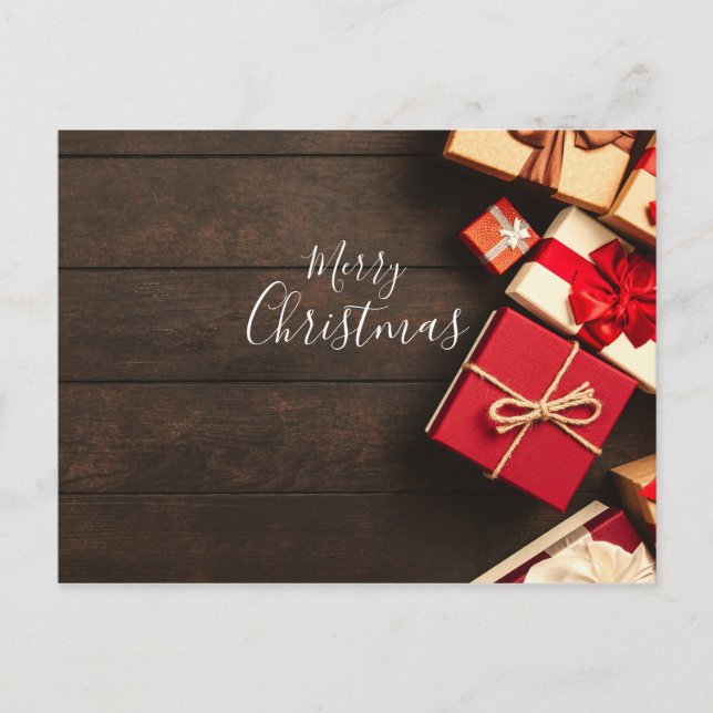 Frohe Weihnachten Postkarten (Vorderseite)