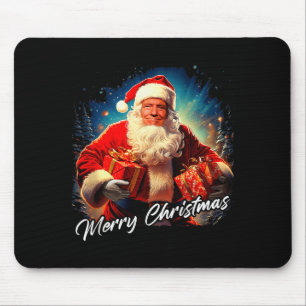 Frohe Weihnachten – Präsident Trump Santa Lustige Mousepad